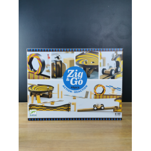 JUEGO DE ACCIÓN - REACCIÓN ZIG&GO - 45 PCS.
