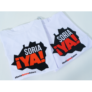 Lote de 2 camisetas de Soria ¡YA!