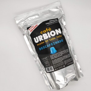 Café Urbión. Descafeinado cápsulas.