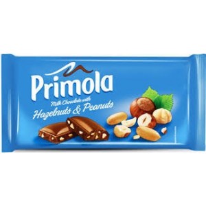 Primola Hazelnuts y Peanuts 80g