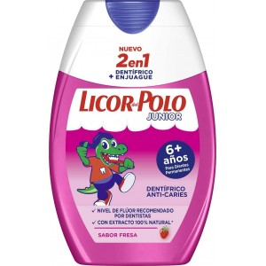 Licor Polo Junior Anticaries Fresa 75ML