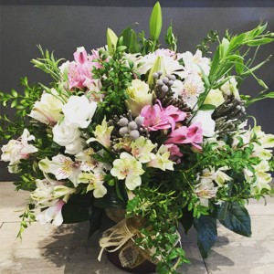 Cesta de flores
