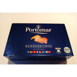 Berberechos Portomar 20/25 Piezas 120ML