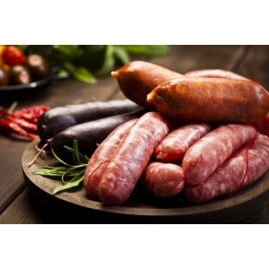 Lote 2 (Picadillo, Chorizo Curado, Chorizo fresco, Morcilla y Güeña)