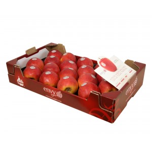 MANZANAS DE SORIA: Caja de Manzanas DE 18 UNIDADES Variedad ENVY (PATENTADA) de Soria 4,5Kg aprox.
