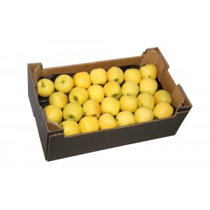 Caja de Manzana Golden Delicius de Soria pequeña dulce caja 7 kg