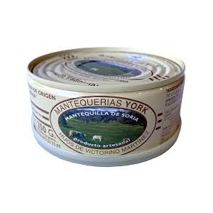 Mantequilla de Soria con sal. Lata de 250gr. D.O.P